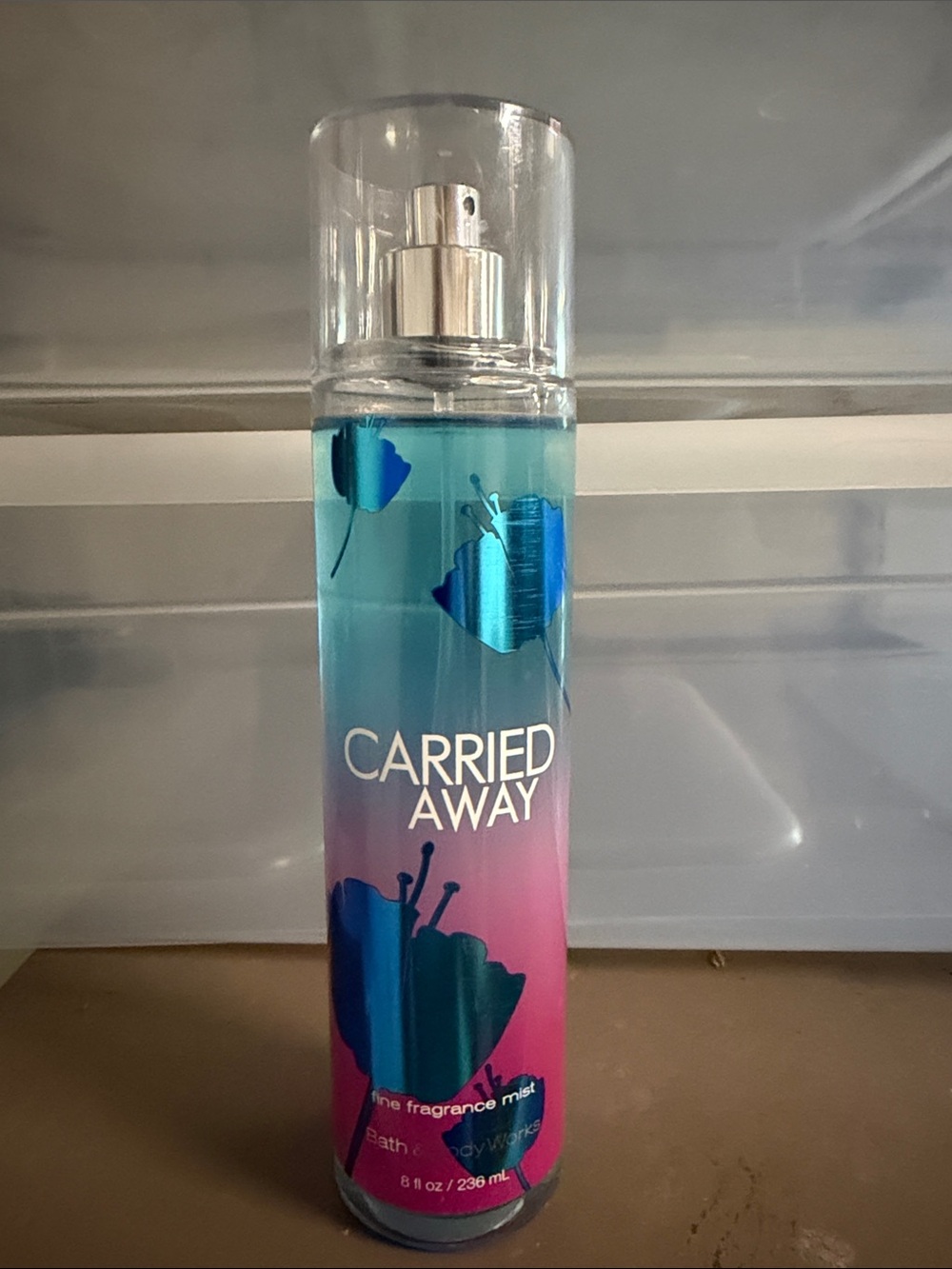 Bath & Body Works Carried Away Mist - Blue & Pink brand new vintage rare full sz